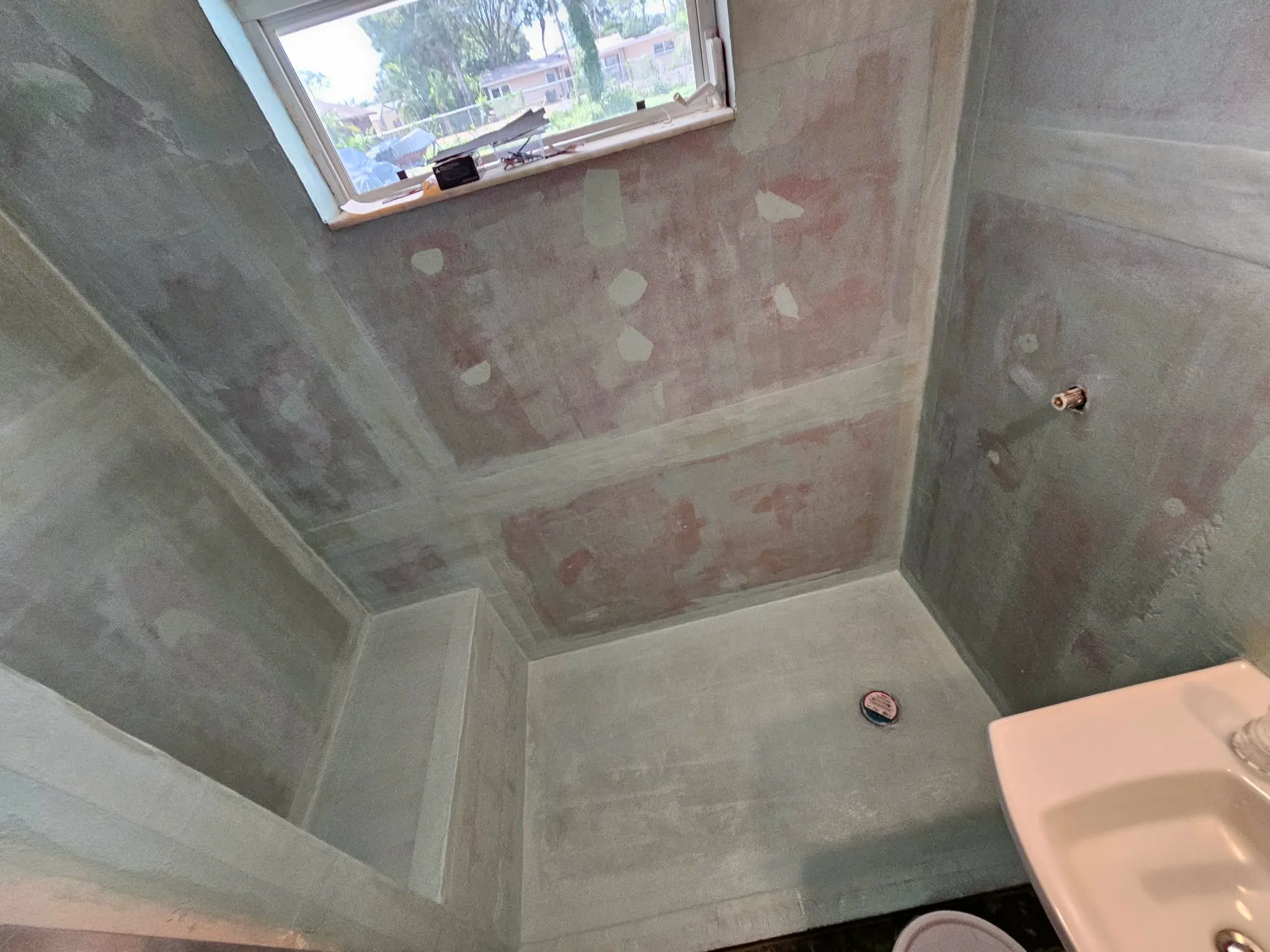 Tile installation work by A.A.Renoflo
